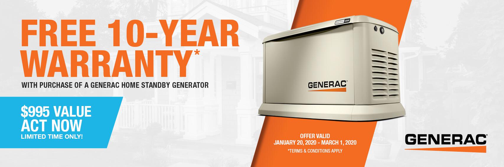 Homestandby Generator Deal | Warranty Offer | Generac Dealer | Delanson, NY